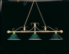 Hi-Lite MFG Co. H-1013/83-D-01 GRN - 3-LITE BILLIARD LIGHT